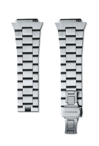 Signature/Star Dust Steel Watchband - Silver
